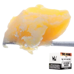 THC Bomb | West Coast Cure Live Resin Badder | 1g | Hybrid By West Coast Cure