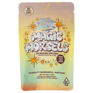 Magic Morsels | Cannabis Infused White Chocolate | Jelly Wizard is