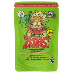 Zerds Manna | Cannabis Infused Rosin Jellies Edibles | Jelly Wizard